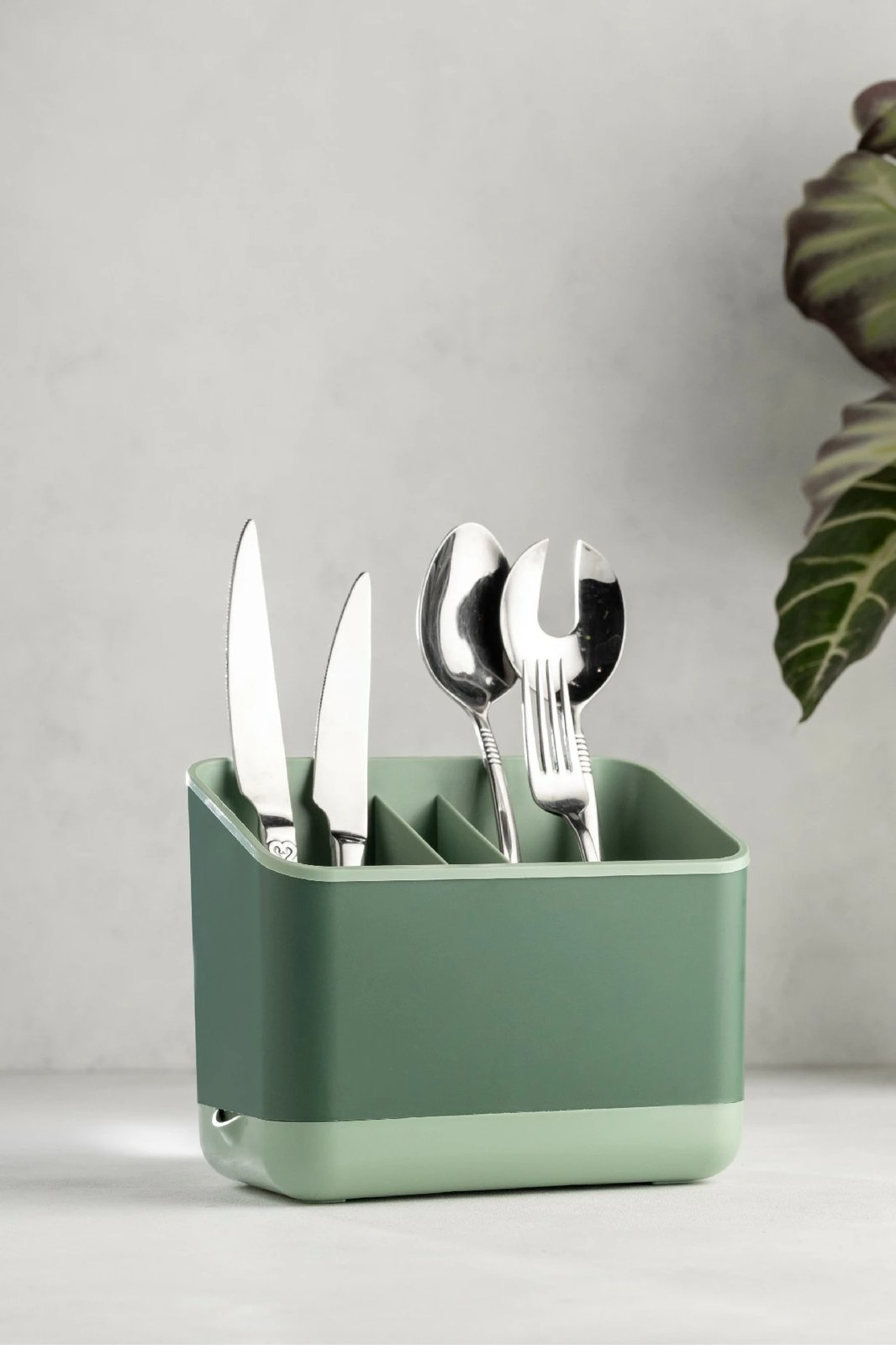 Set organizues plastik, ngjyrë e gjelbër, 2 copë, 16.5x10x14cm, Hermia 2LIBNM-8052