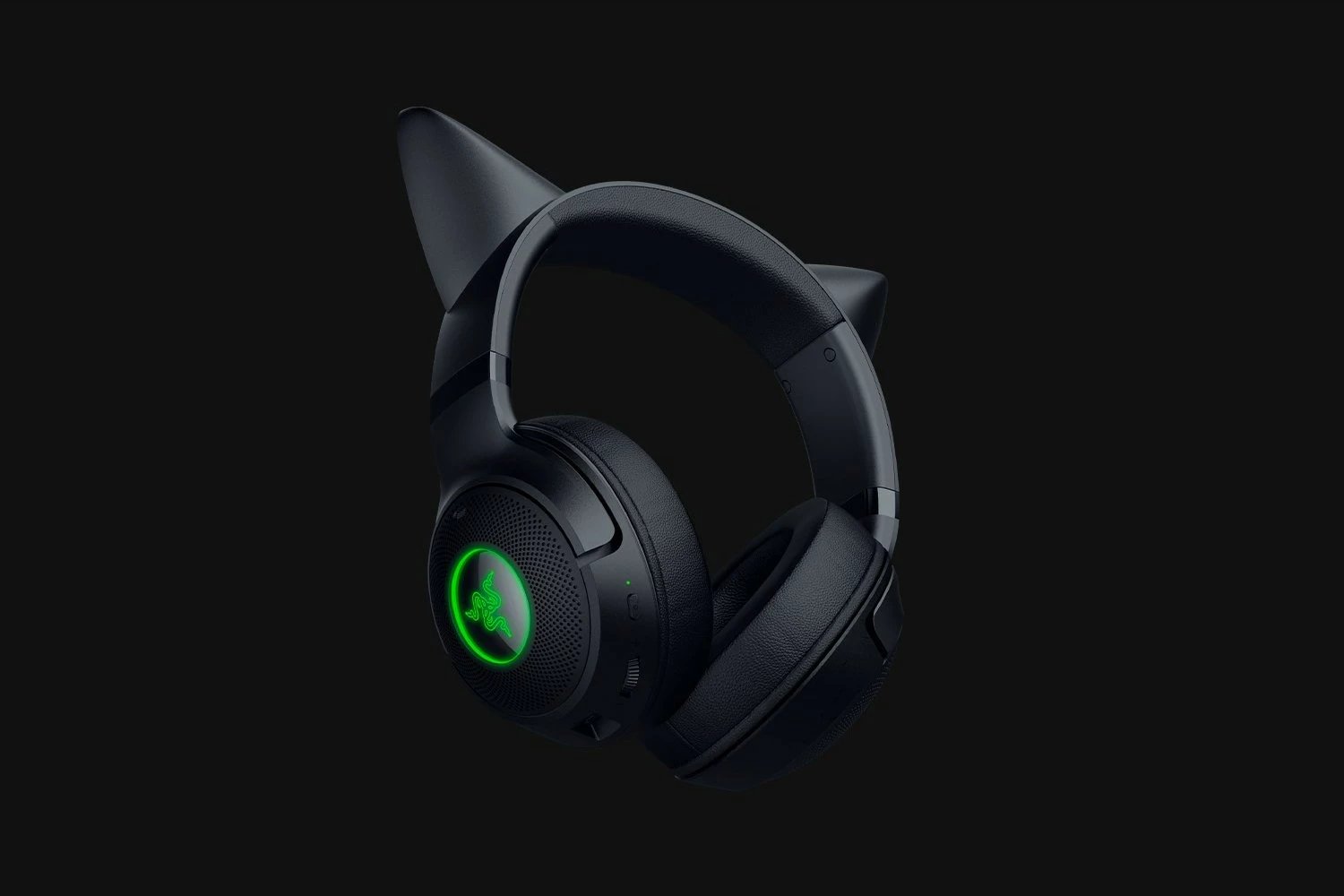 Kufje Razer Kraken Kitty V2 BT, wireless, LED, gaming, të zeza
