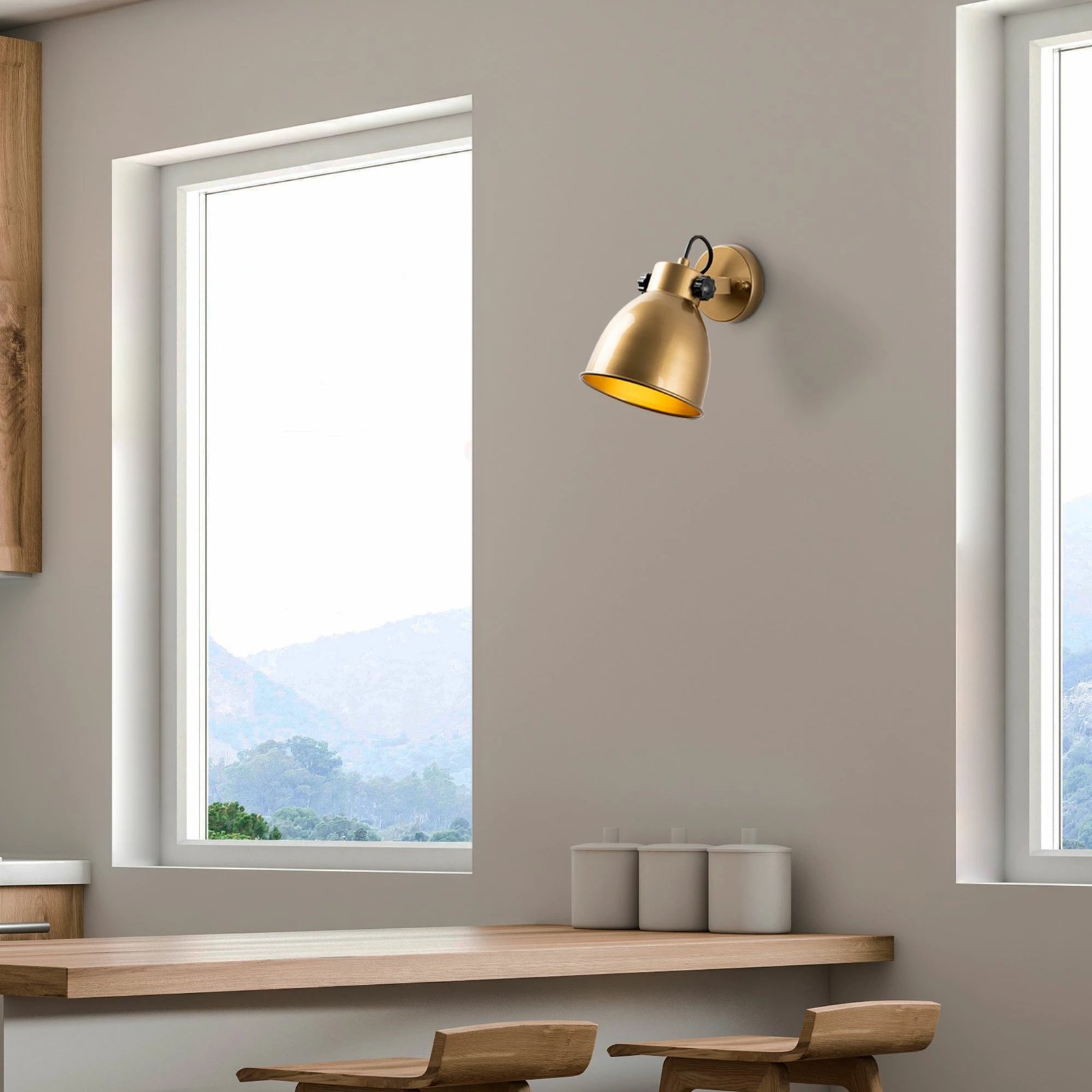 Llambë muri Opviq, Spotkafası - 13792, ngjyrë ari