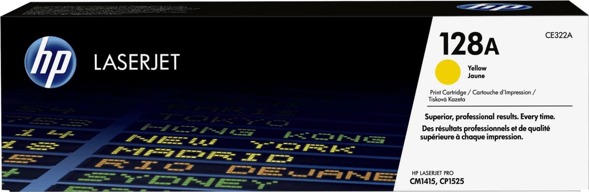 Toner HP 128A CE322A rendiment 1300 faqe, e verdhë