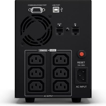 UPS CyberPower Value2200EILCD, 2200VA/1320W, Kule, Ekran LCD, Zezë UPS CyberPower Value2200EILCD, 2200VA/1320W, Kule, Ekran LCD, Zezë