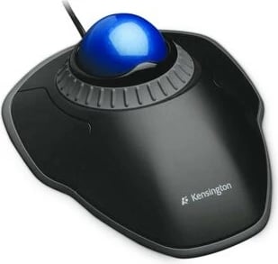 Trackball Kensington Orbit me Scroll Ring, me kabllo, USB, i zi