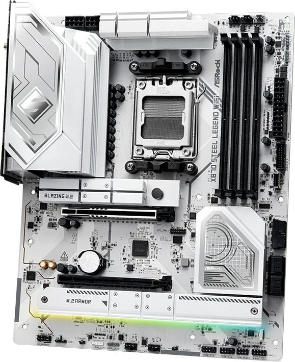 Pllakë amë ASRock X870 Steel Legend WiFi, Socket AM5, DDR5-SDRAM