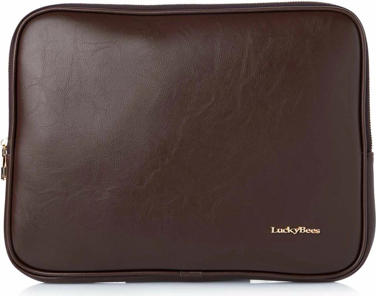 Çantë laptopi Lucky Bees Harper, ngjyrë kafe