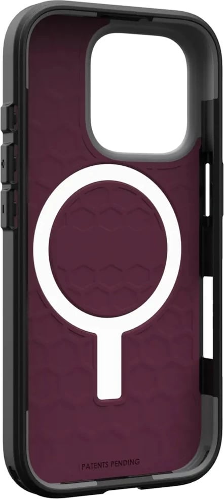 Mbështjellës Urban Armor Gear Civilian për celular, Apple, 16 cm (6.3"), Bordeaux