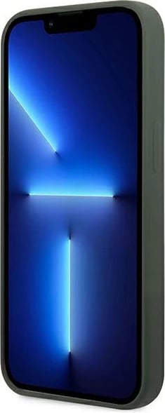 Mbështjellës Guess GUHMP13XSPLA për iPhone 13 Pro Max 6.7", silikon, MagSafe, jeshil
