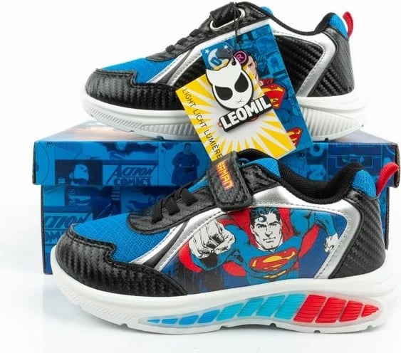 Atlete për djem Leomil Superman LED