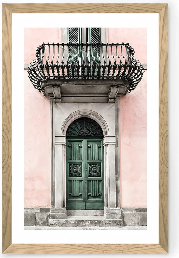 Pikturë dekorative, Wallity, Tekhammdf144, shumëngjyrëshe, 33x48cm