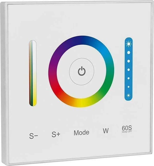 Kontroller V-TAC RGB+CCT, Panel i Murit, Pa Emër, SKU 2915