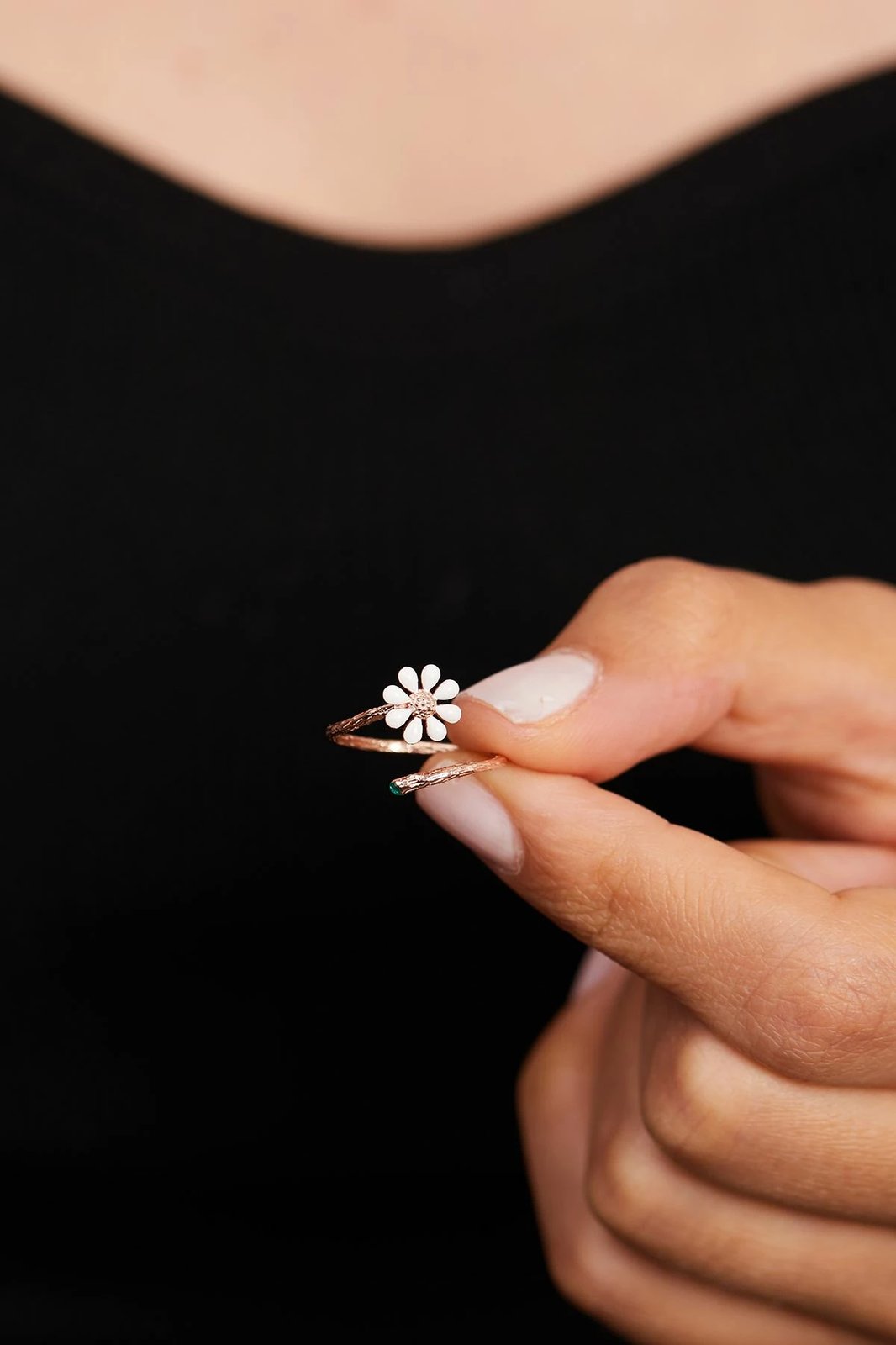 Unazë argjendi Elika Silver, ngjyrë rozë, ELKAB92278R