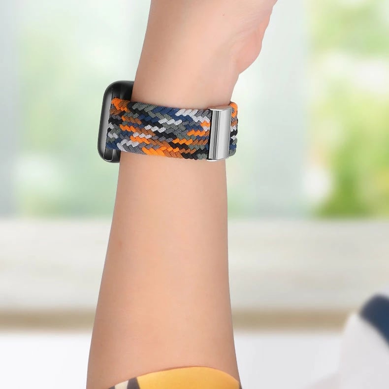 Rrip i thurur për Apple Watch Hurtel, Strap Fabric, përshtatet 38/40/41mm, shumëngjyrësh