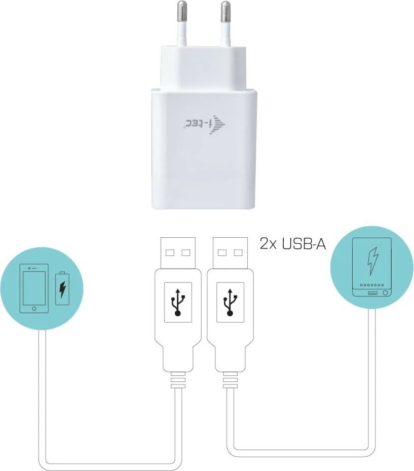 i-Tec Power Adapter (2 x USB)
