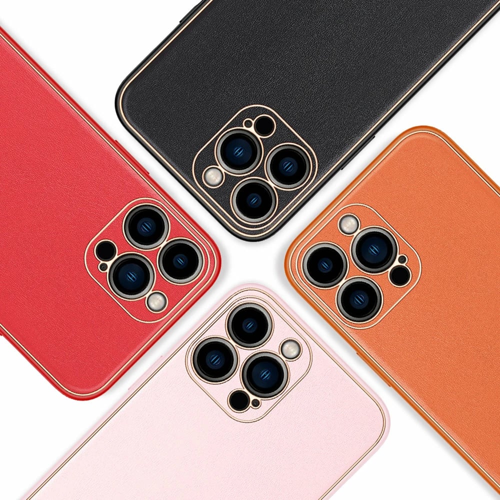 Mbështjellës Dux Ducis Yolo për iPhone 13 Pro, TPU+PU lëkurë, Kuq