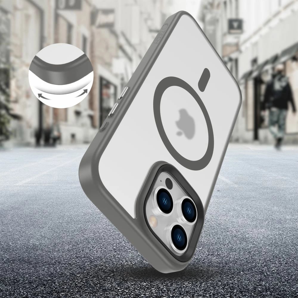 Mbështjellës Tech-Protect MagMat MagSafe për iPhone 16 Pro Max, titanium