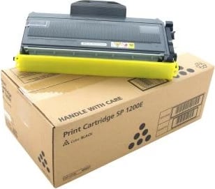 Toner Ricoh Type 1200E rendiment 2400–4400 faqe, e zezë