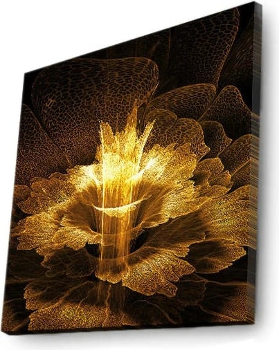 Pikturë dekorative me drita LED, Wallity, 4040DACT-6, shumëngjyrëshe, 40x40cm