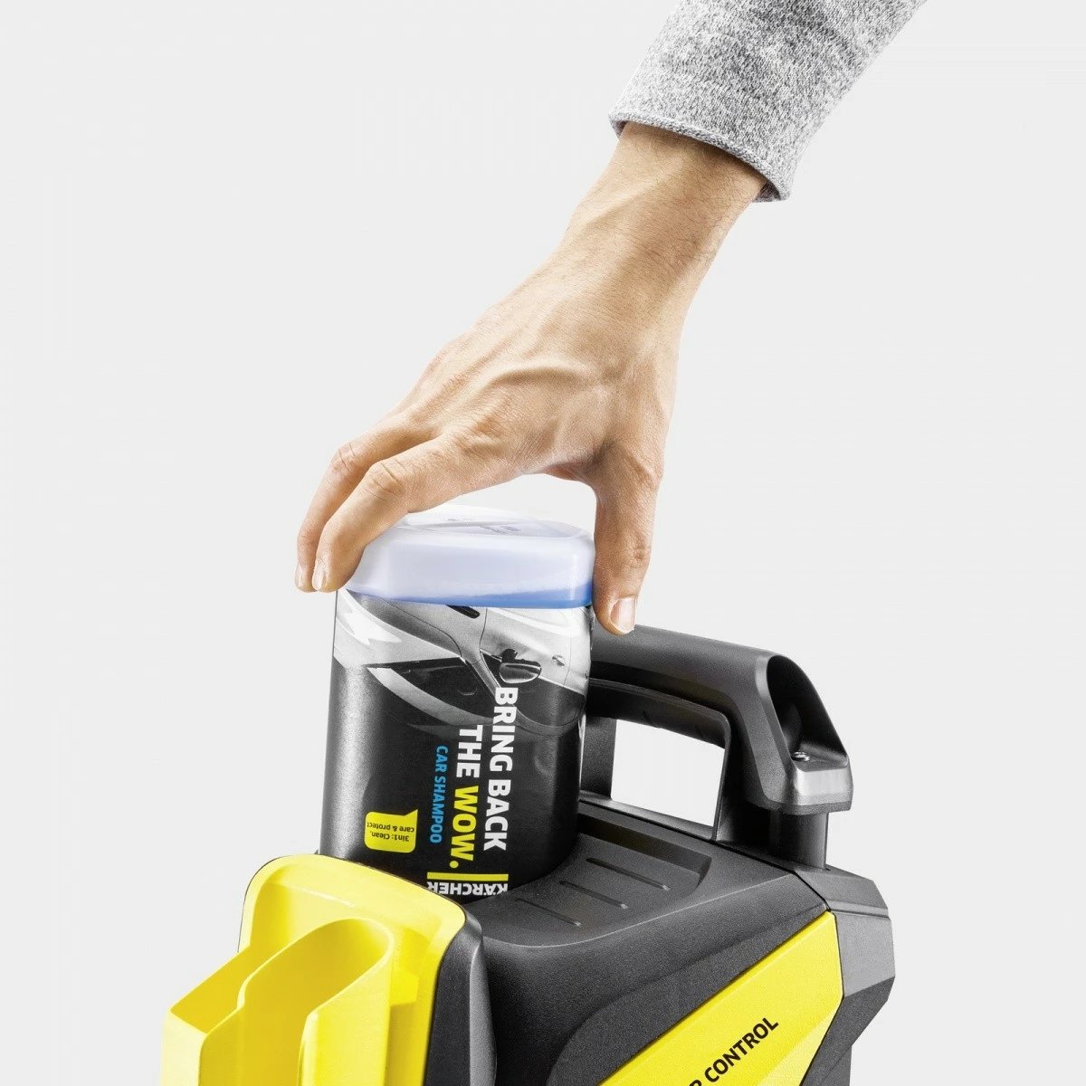 Larëse me presion Karcher K4 Power Control Flex Home, 1.324-303.0, e verdhë/zezë, set me aksesorë