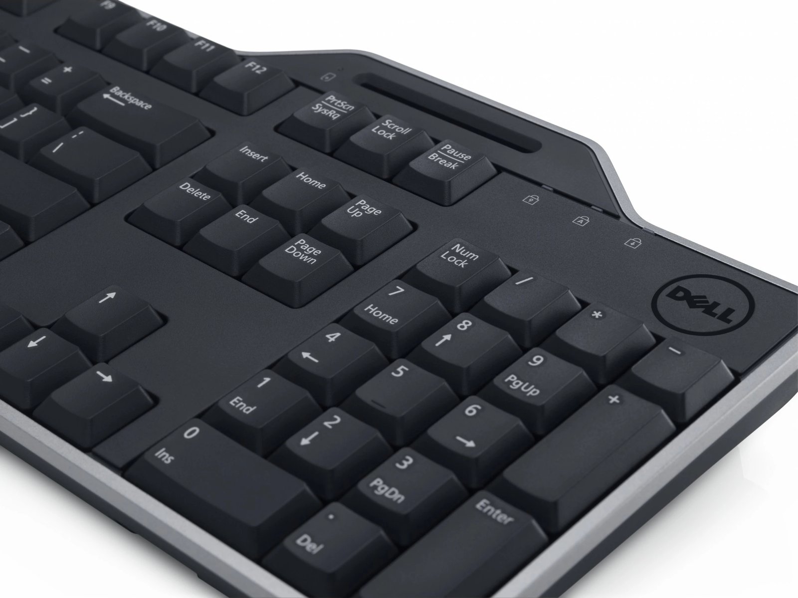 Tastierë DELL KB813, USB, smartcard, e zezë