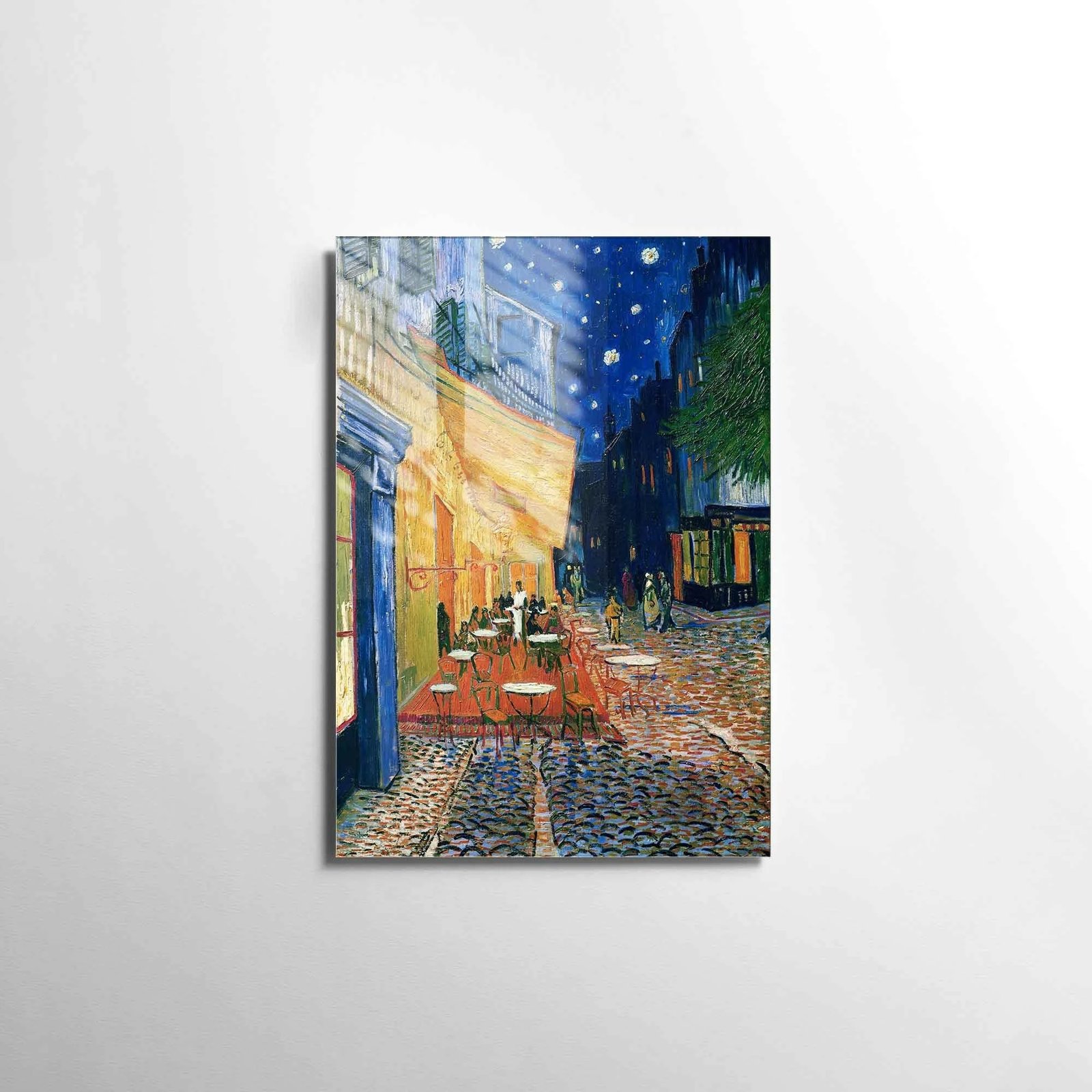 Pikturë dekorative prej xhami të temperuar, shumëngjyrëshe, Wallity 2292, 50x70cm