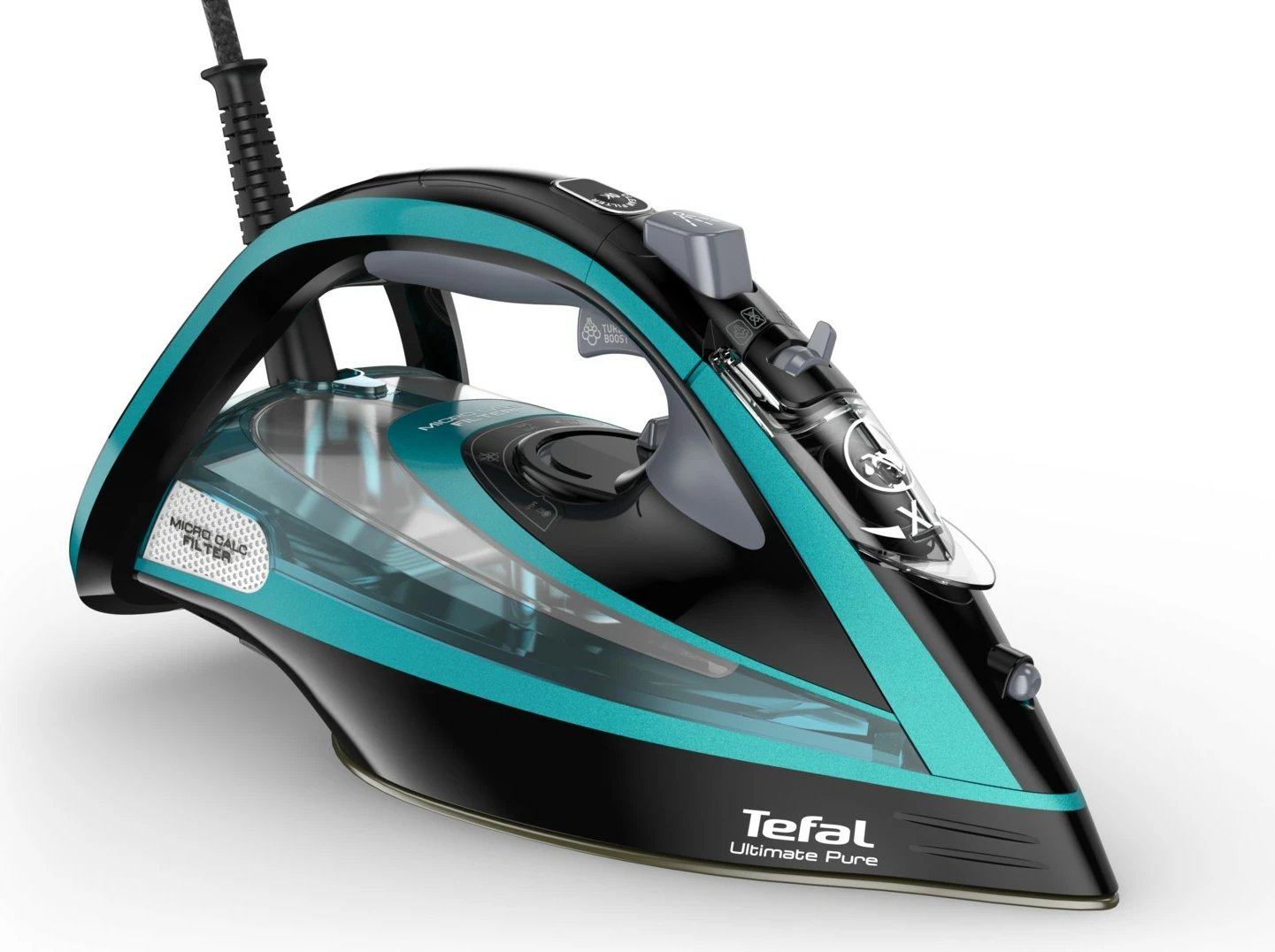 Hekur Tefal Ultimate Pure FV9844, 3200W, 0.35L, zi/blu