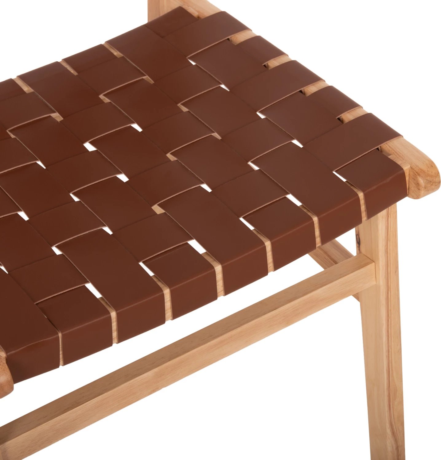 Karrige TOON dru PU lëkurë kafe 49x59x86Hcm.FH9327.01