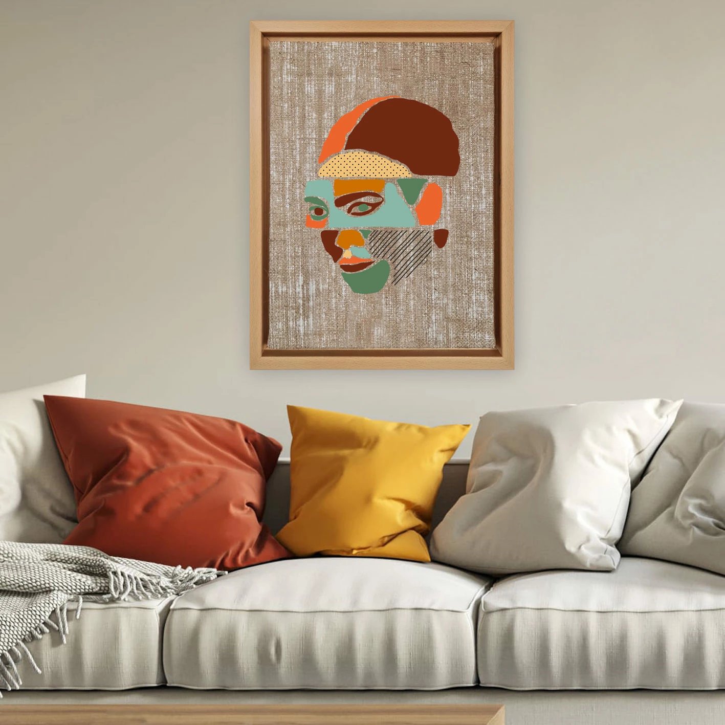 Pikturë dekorative në kanavacë, shumëngjyrëshe, Wallity, LNJ219278569212, 36x46cm