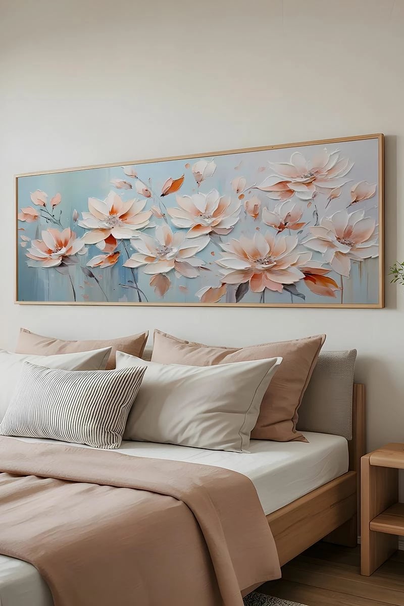 Pikturë dekorative me kornizë, Wallity, Artsmdfyty13-50120, shumëngjyrëshe, 50x120cm