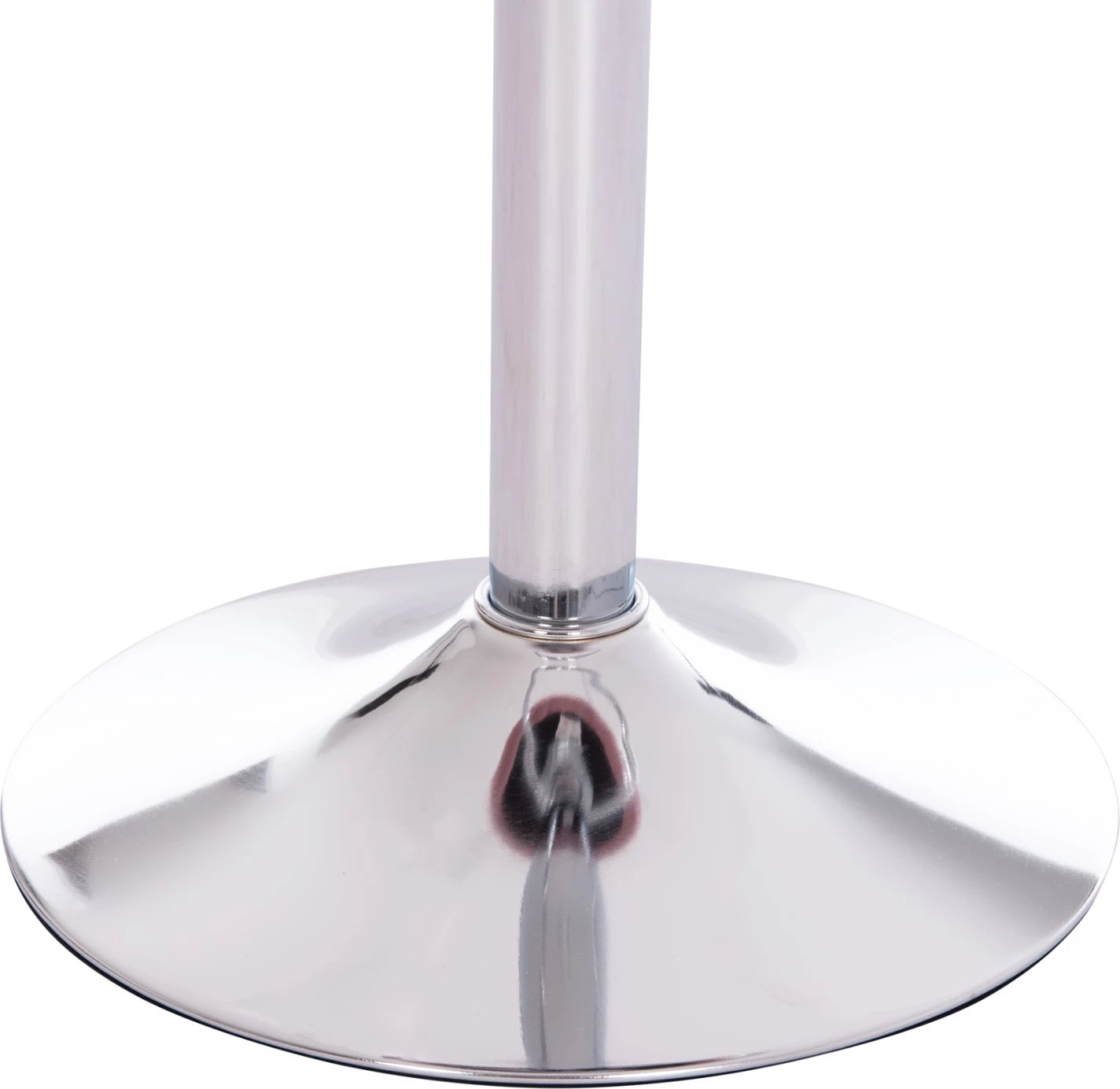 Karrige për bar ROSE, kadife rozë e zbehtë, bazë e kromuar, set prej 2 copë, 48x45x105cm