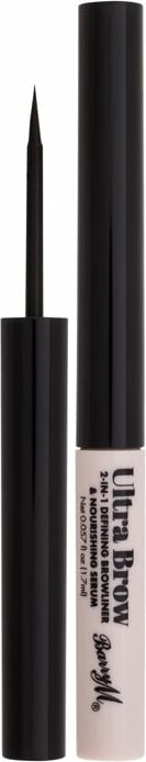 Laps për vetulla Barry M Ultra Brow për femra Black 1,7ml