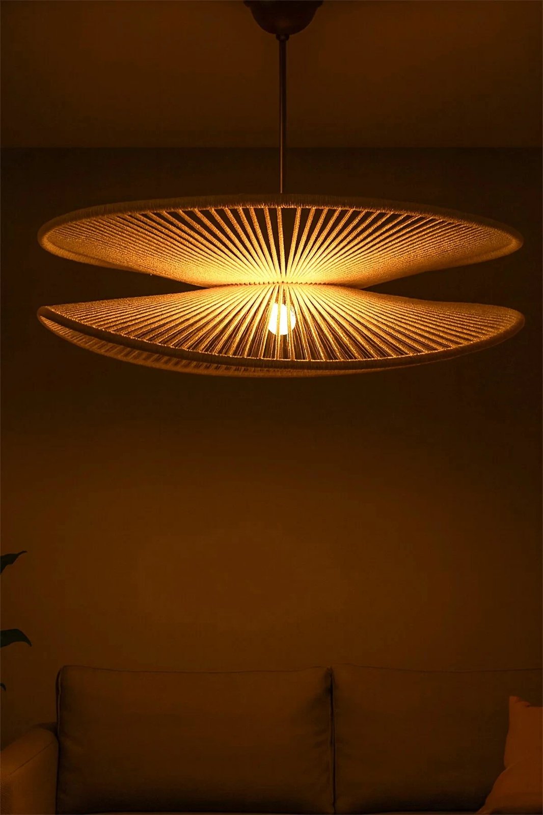 Llambë tavani Opviq, BK170, ngjyrë ecru dhe ari