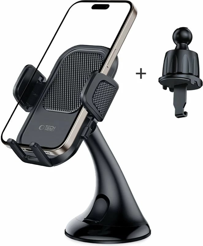 Mbajtës celulari Tech-Protect V8 për veturë, i zi