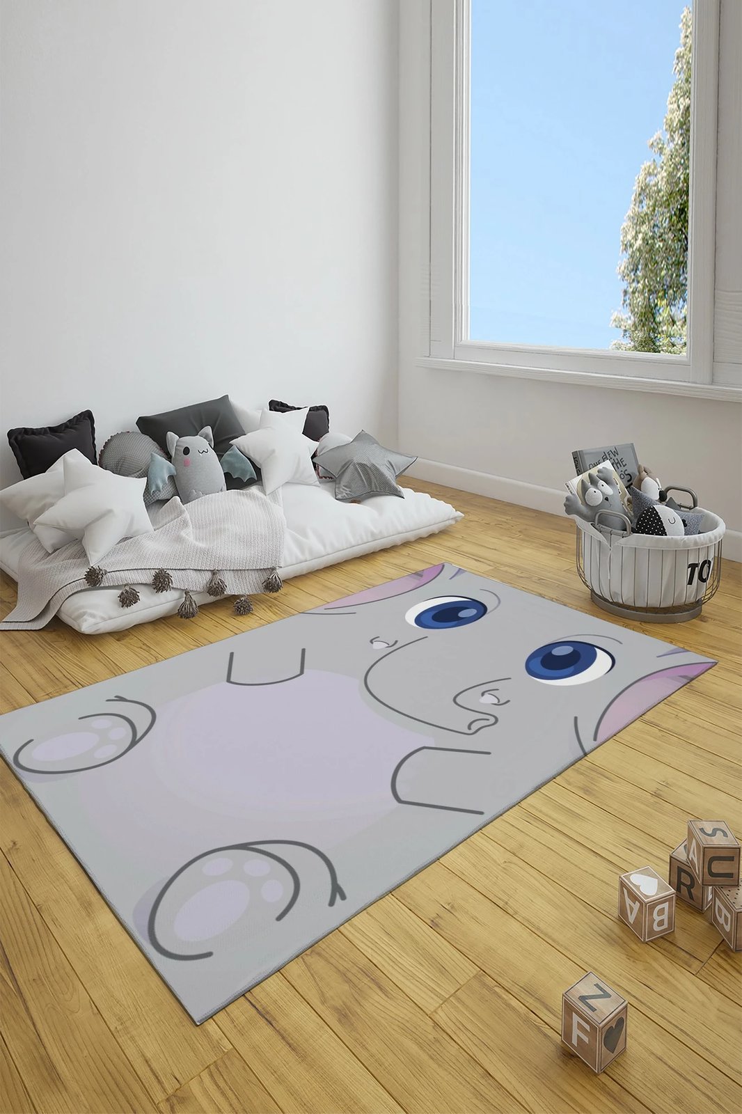 Qilim multingjyrësh për fëmijë, 80x150cm, Conceptum Hypnose CT-3072