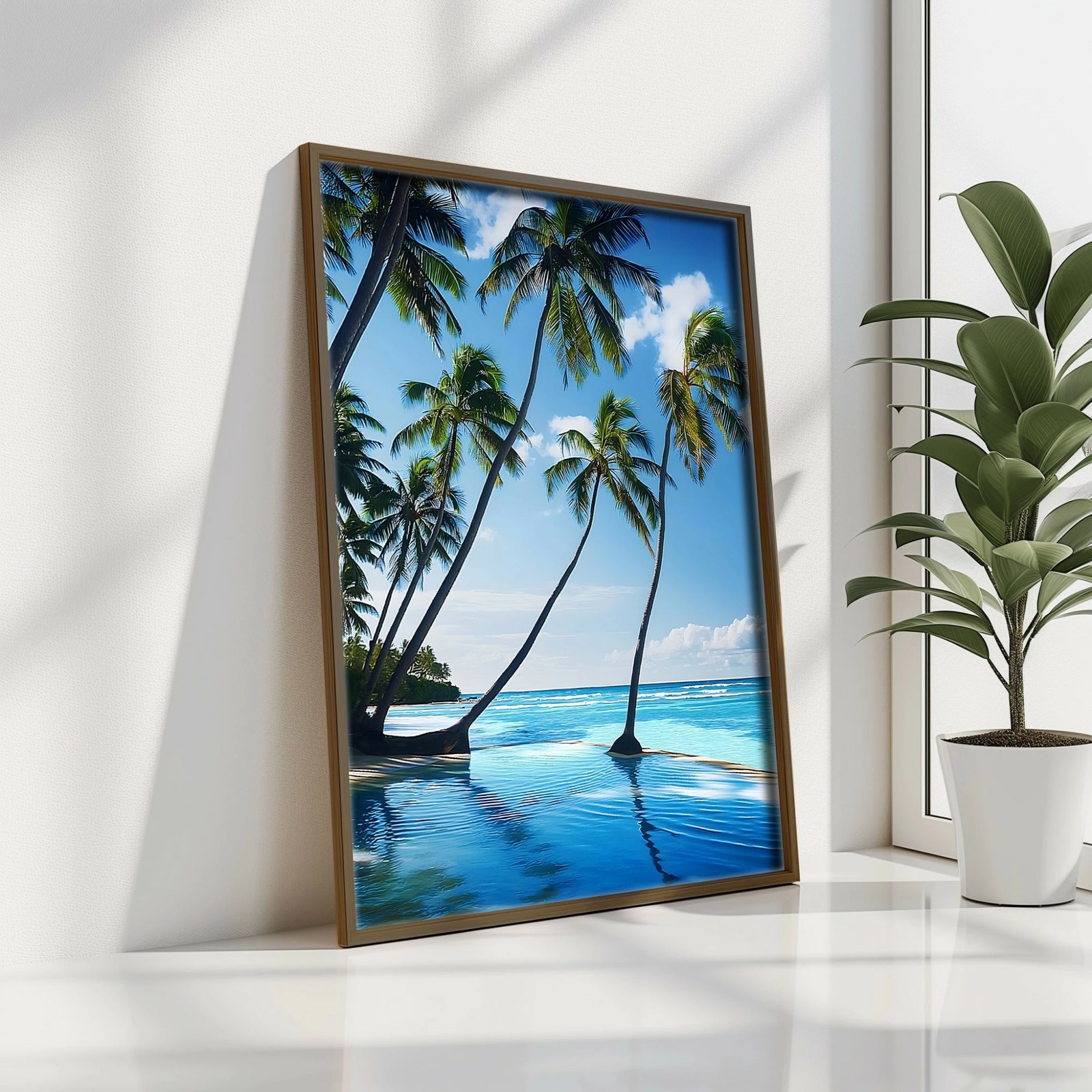 Pikturë dekorative me kornizë MDF, Wallity, GE113-L