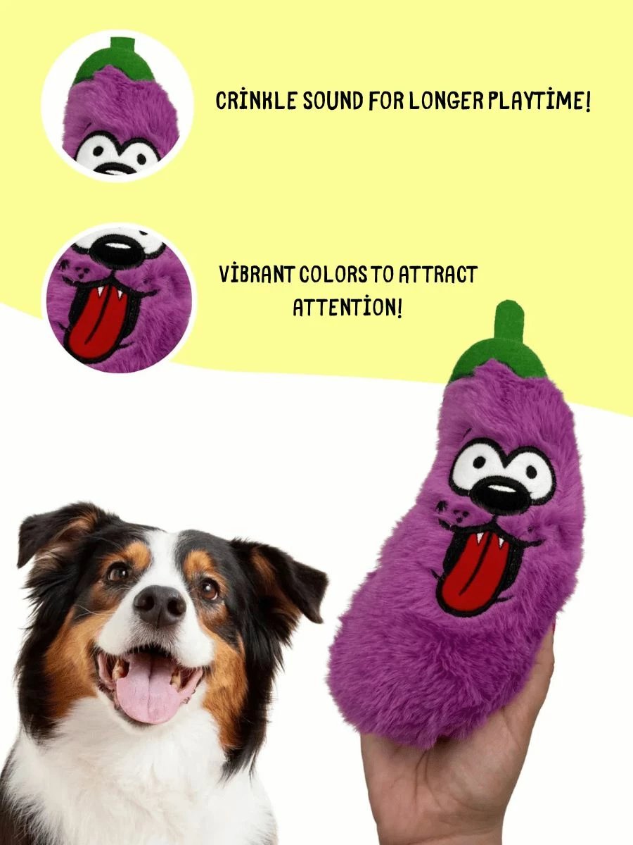 Lodër për qen, pelushi, ngjyrë e purpurt, Paws & Whiskers, Havhav 1026, 26x11cm