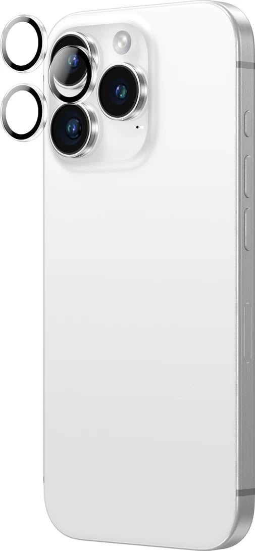 Mbrojtës xhami për kamera AmazingThing AR 3 Lens Glass Full Clear për iPhone 16 Pro / 16 Pro Max, Transparent