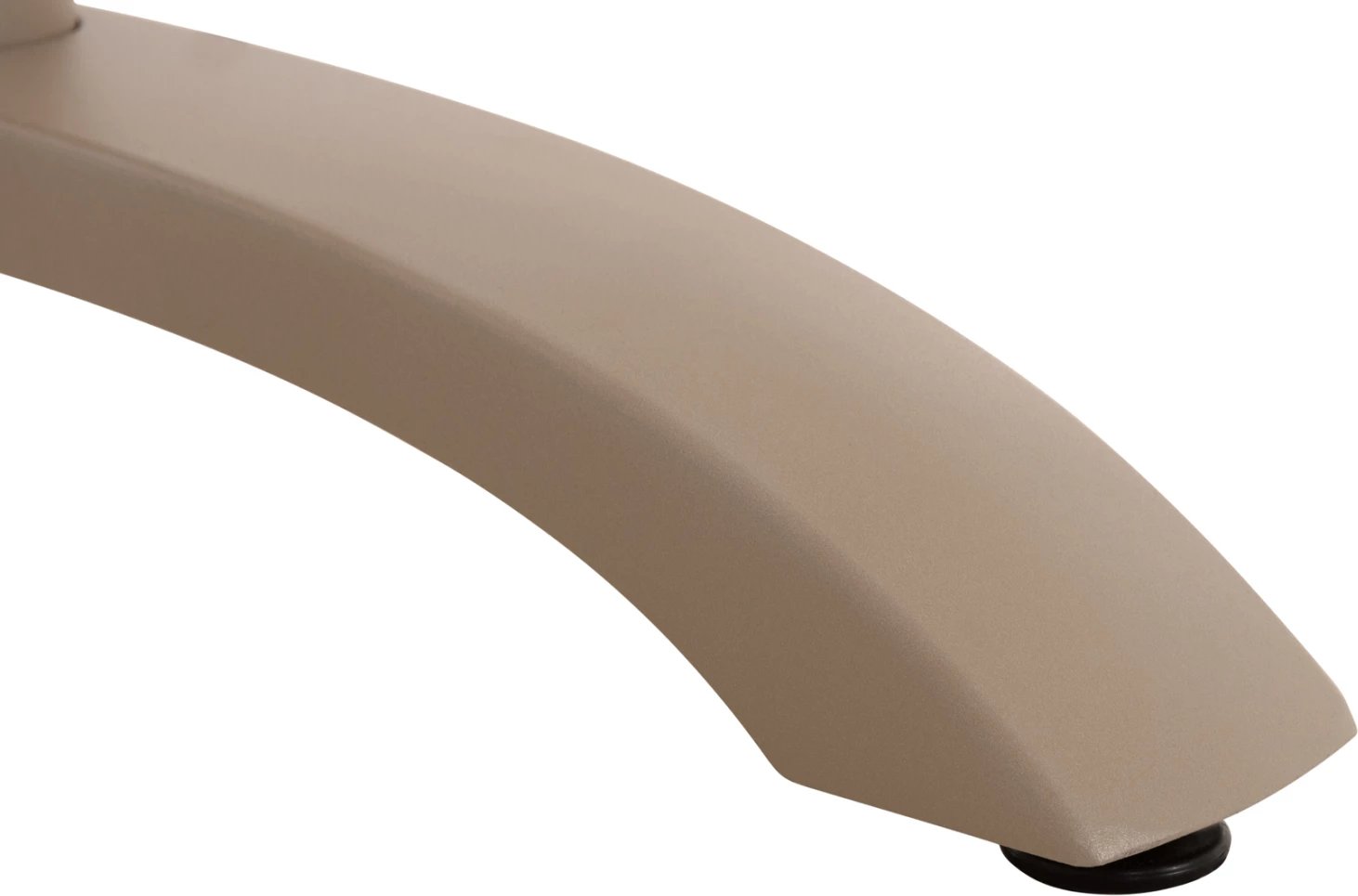 Bazë tavoline me 2 kolona, krosat palosëse, alumin, ngjyrë kapuçino, FH468.25, 78x59.5x73cm