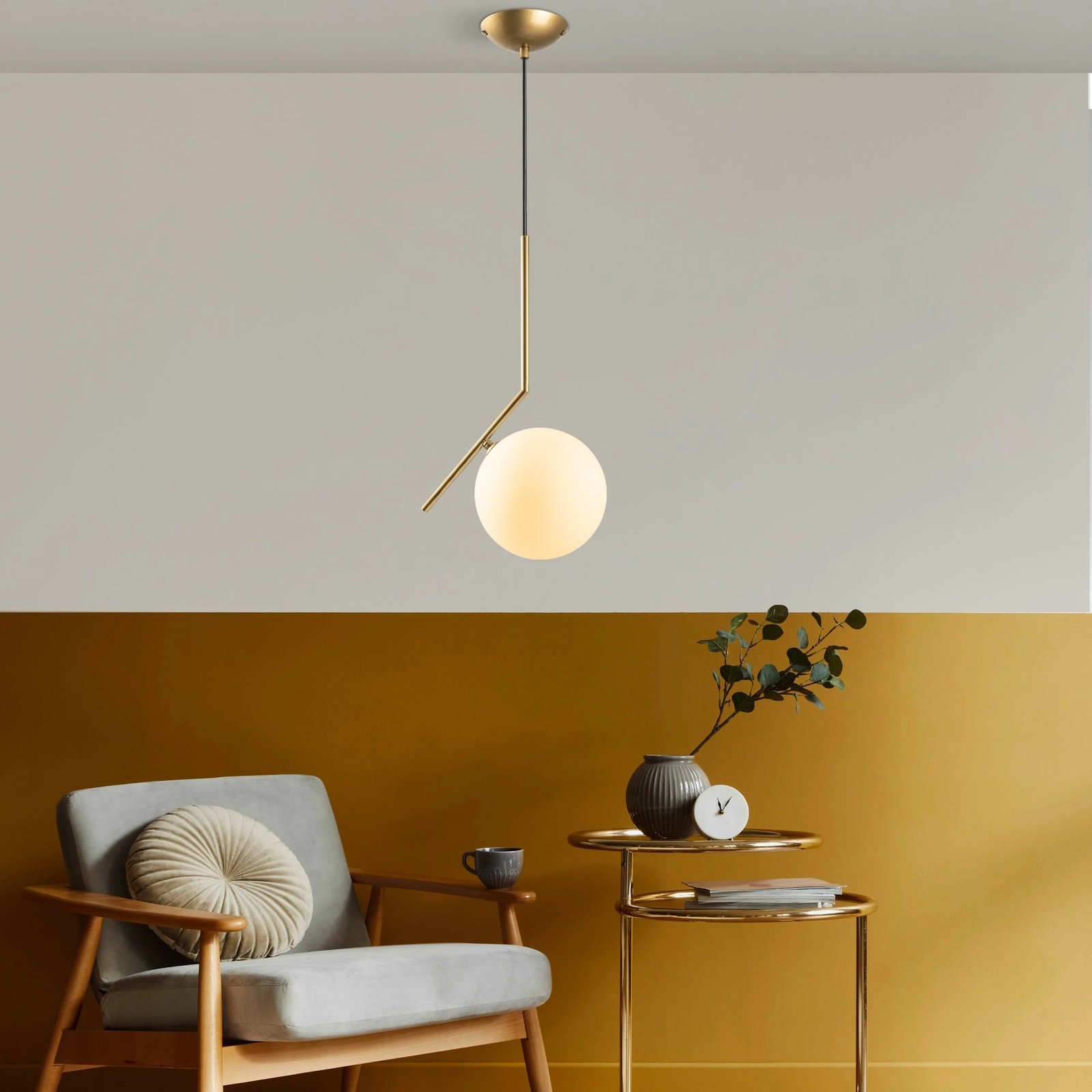 Llambë tavani Opviq, ngjyrë ari, Luminar - 14111