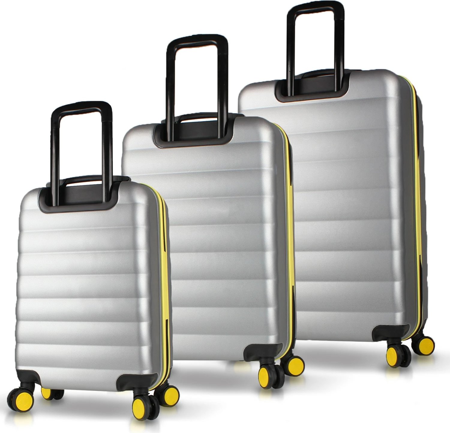 Set valixhesh (3 copë), ngjyrë gri, Zoozie Bags, 6407