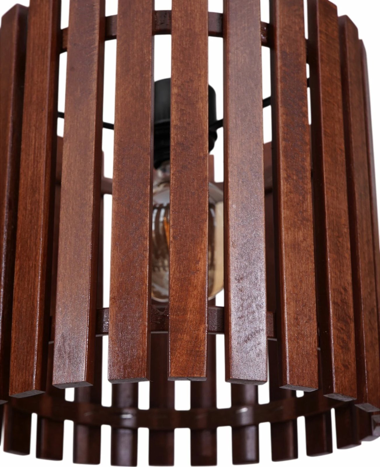 Llambë tavani Opviq, ngjyrë arre dhe e zezë, 9074-7