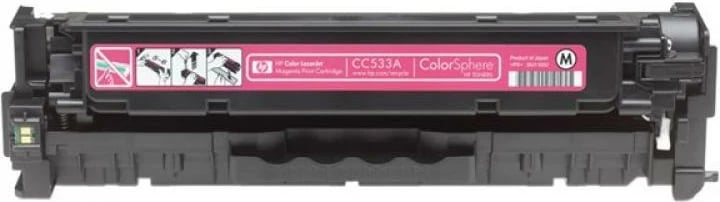 Toner HP 304A CC533A për LaserJet, rendiment 2.400–4.400 faqe, magenta