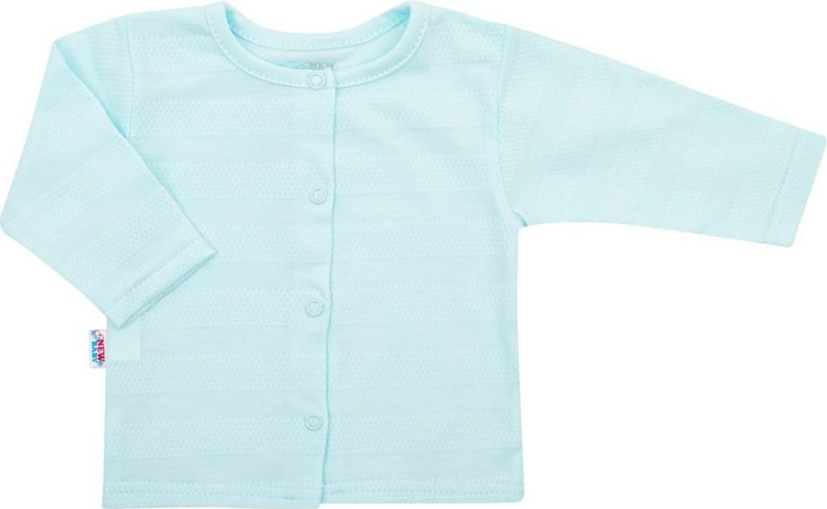 Set foshnje, New Baby Sweet Bear, 100% pambuk, madhësi 56 (0-3m), për djem, blu, set 4 pjesë