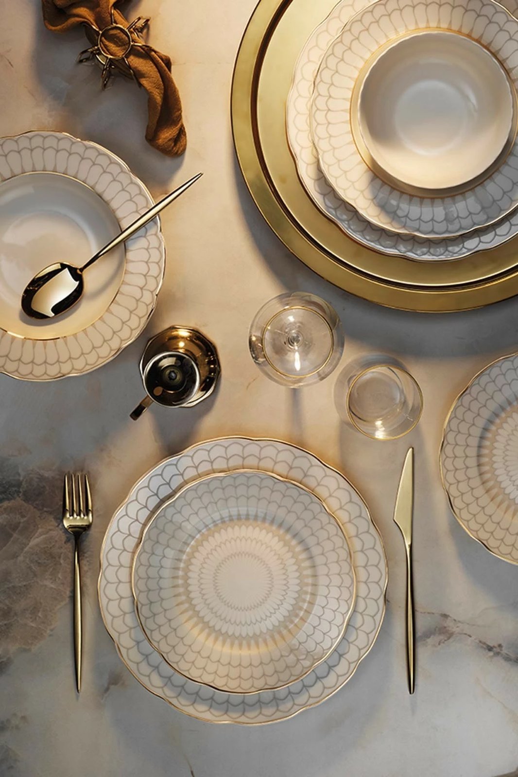 Set enësh për drekë (24 copë), Hermia Concept, BNOLY24Y2A43012390