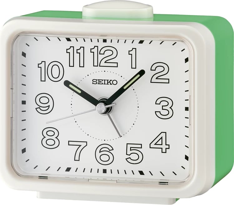 Orë alarmi SEIKO CLOCKS QHK061W, plastike