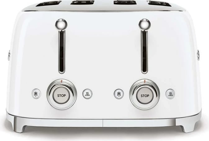 Toster, SMEG, TSF03WHEU, dizajn retro, i bardhë