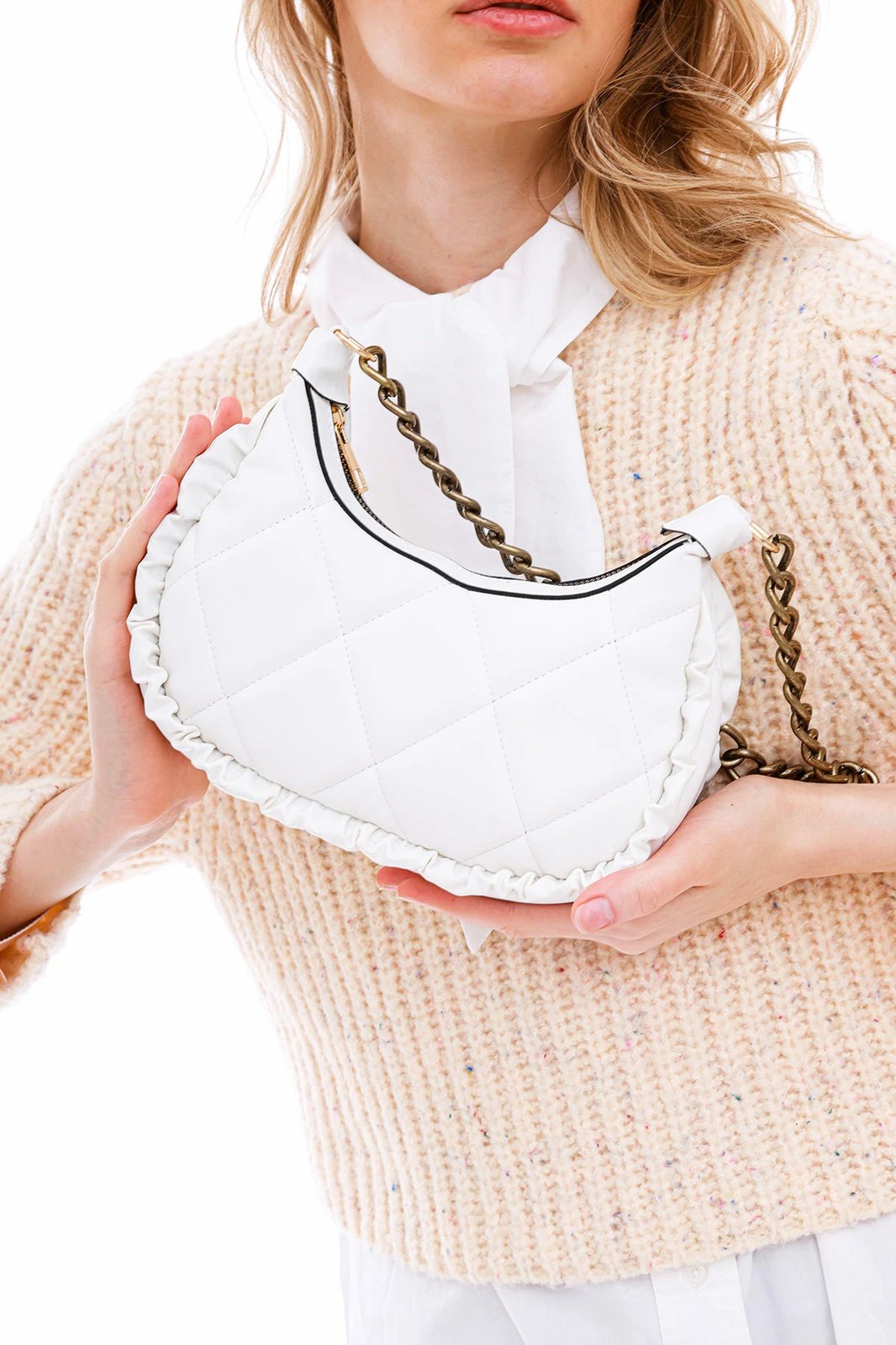 Çantë krahu e bardhë Zoozie Bags, 21KÇ22-004