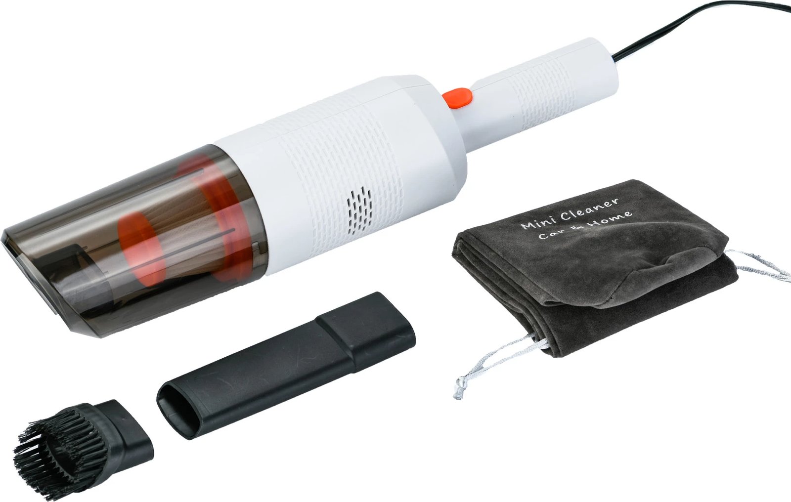 Fshesë dore me bateri, Elit MVC21W, 400 ml, 60W, 5.5 kPa, e bardhë