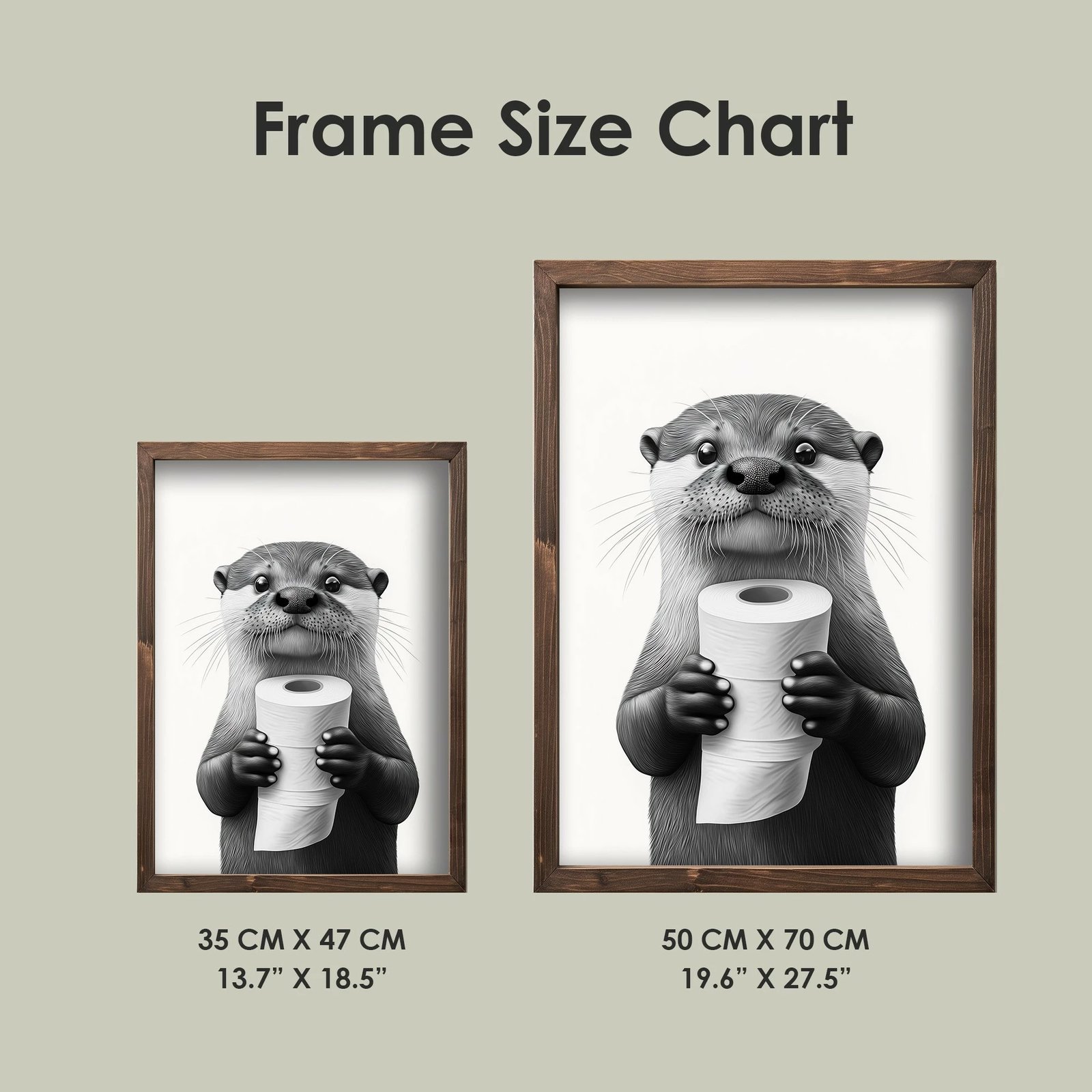 Pikturë dekorative me kornizë MDF, Wallity, TUN043-XL, shumëngjyrëshe, 50x70x3.5cm