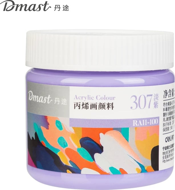 DELI NGJYRE AKRIL 100ML 307 LIGHT LILAC