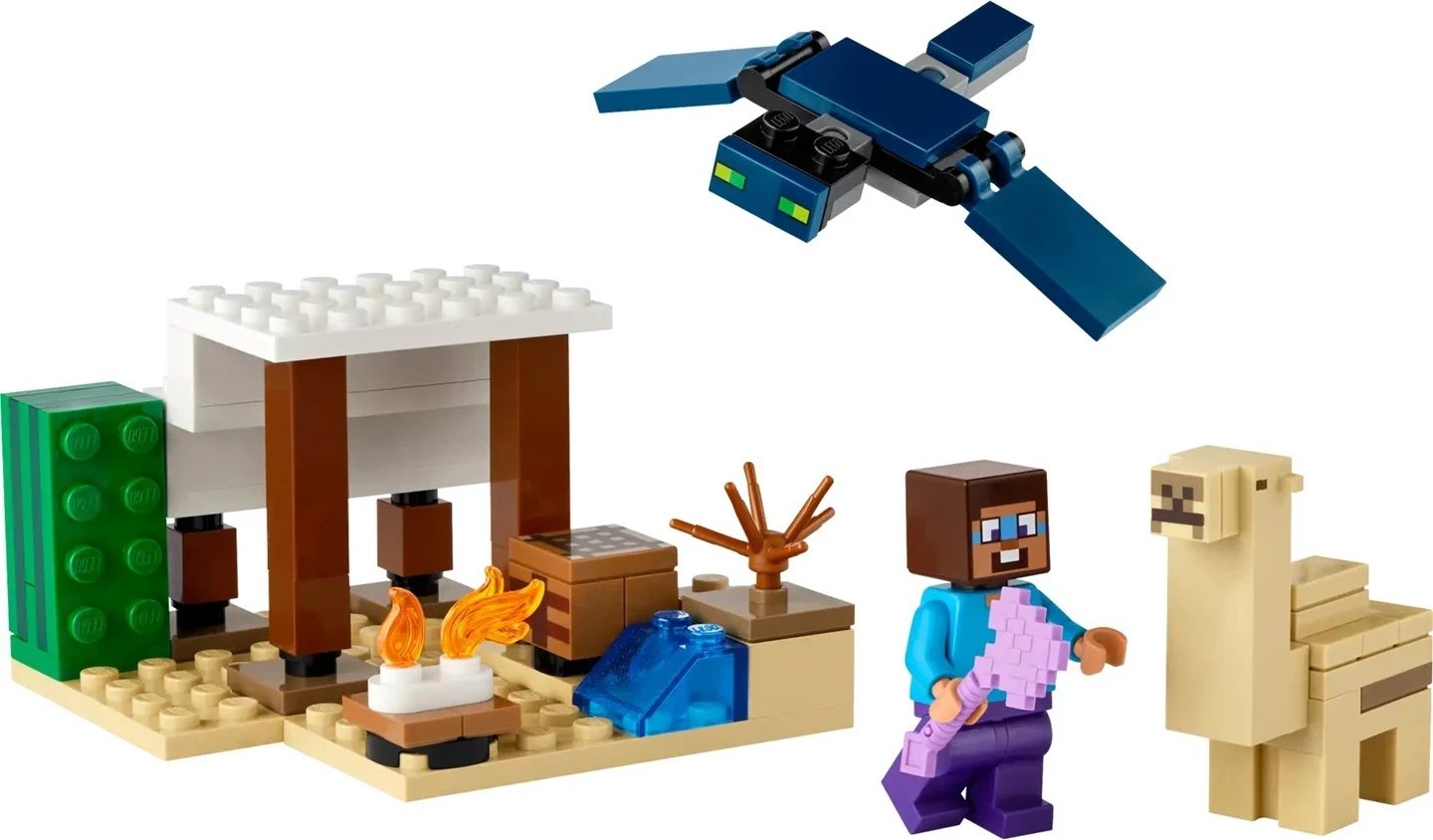 Set Lodër LEGO Minecraft 21251 Steve's Desert Expedition