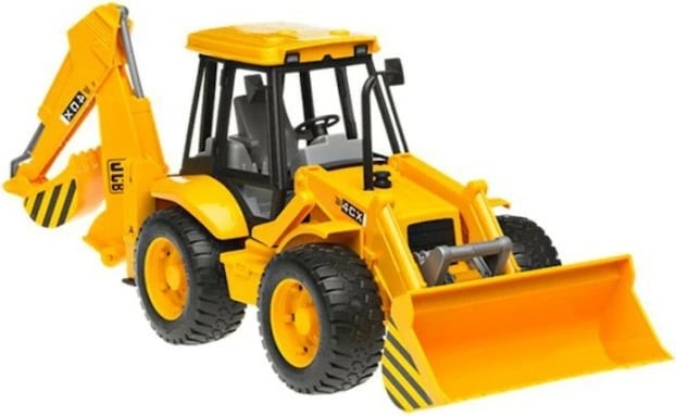 Lodër ekskavator BRUDER JCB 4CX, 1:16, plastikë, e verdhë